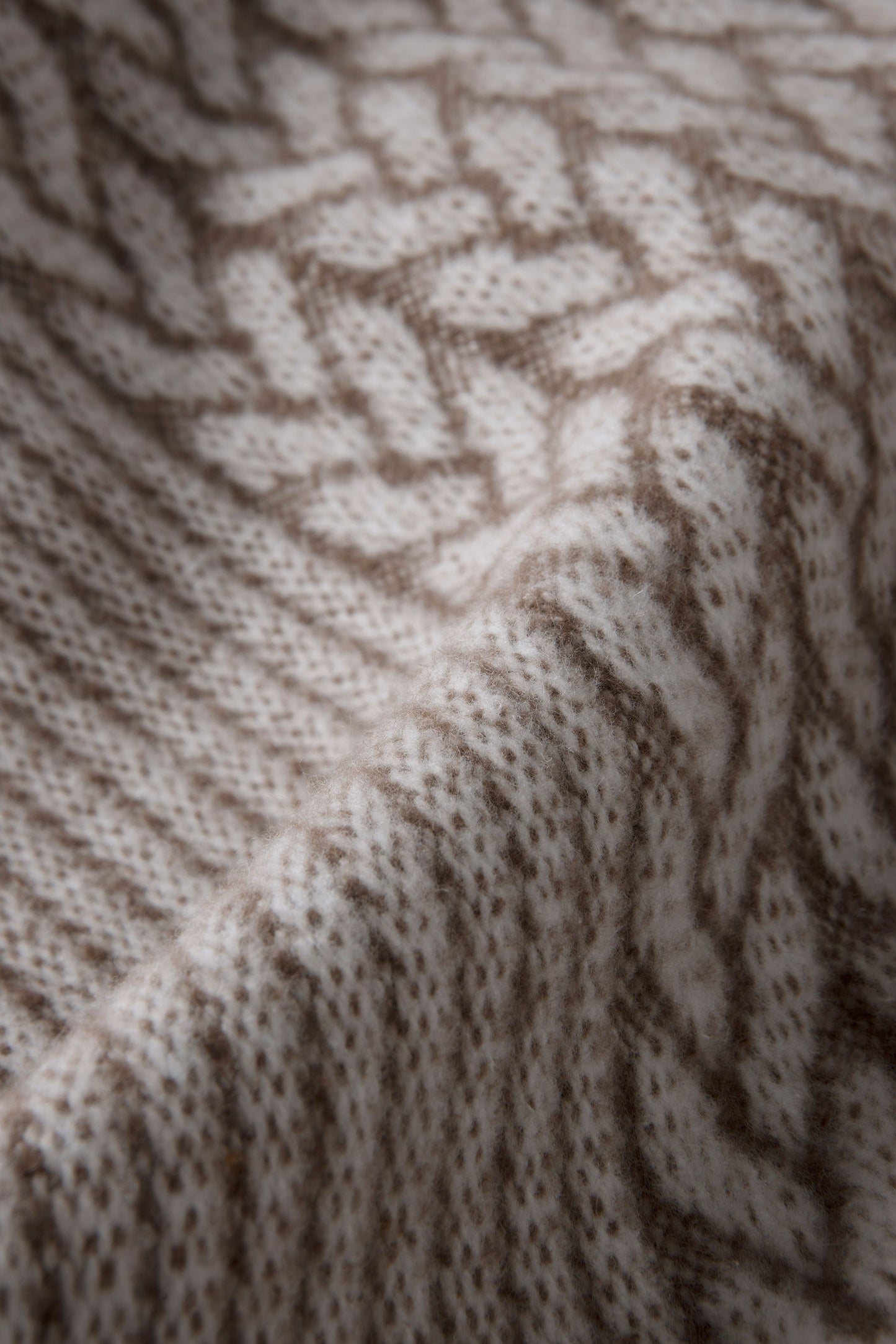 VDK OLYMPUS PLAID 140x180cm Brown