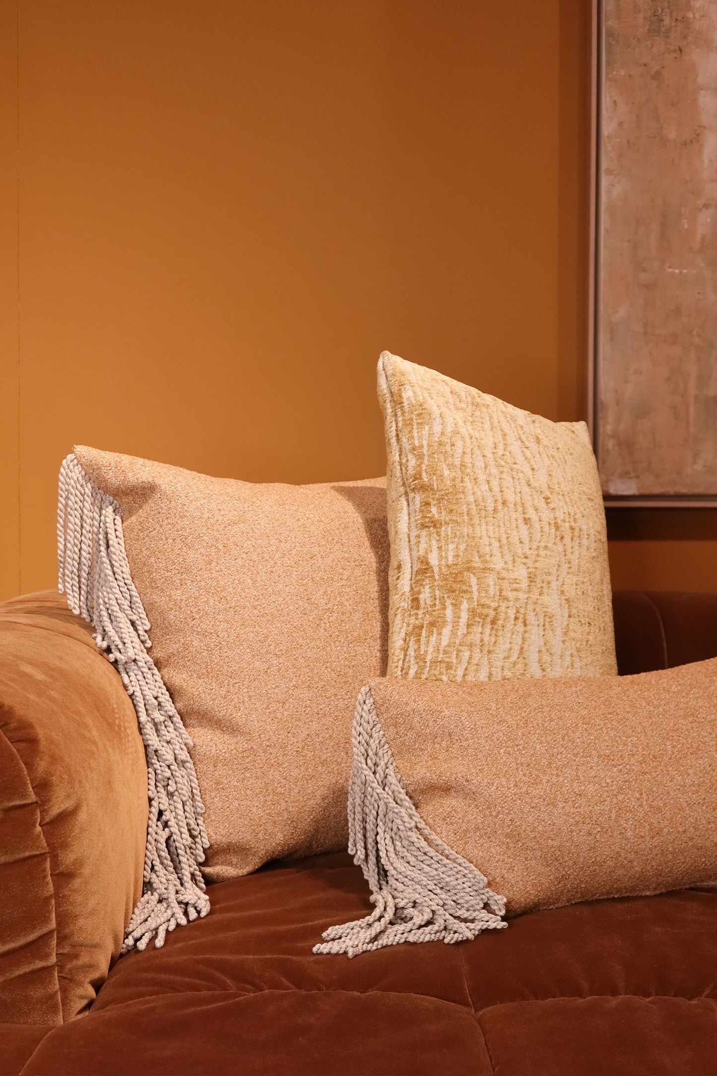 VDK Tokio Nights Cushion Terra TSL Taupe 60x60