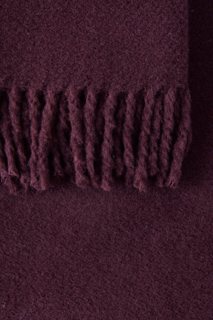 VDK Plain Burghundy 140x180cm