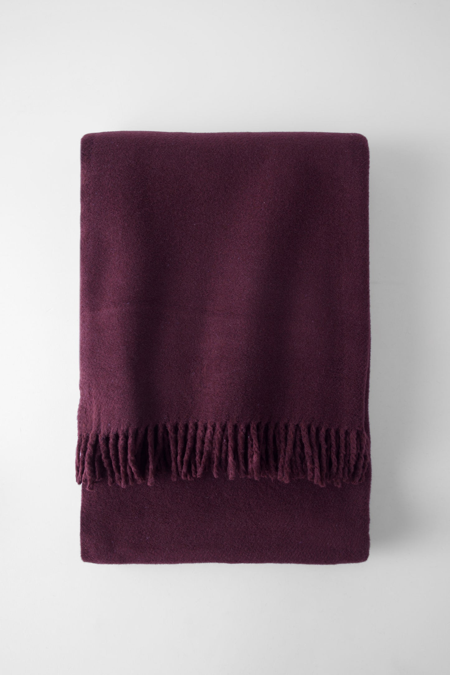 VDK Plain Burghundy 140x180cm