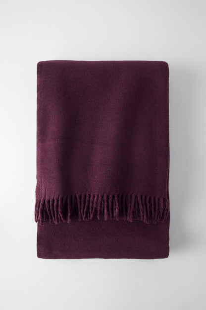 VDK Plain Burghundy 140x180cm