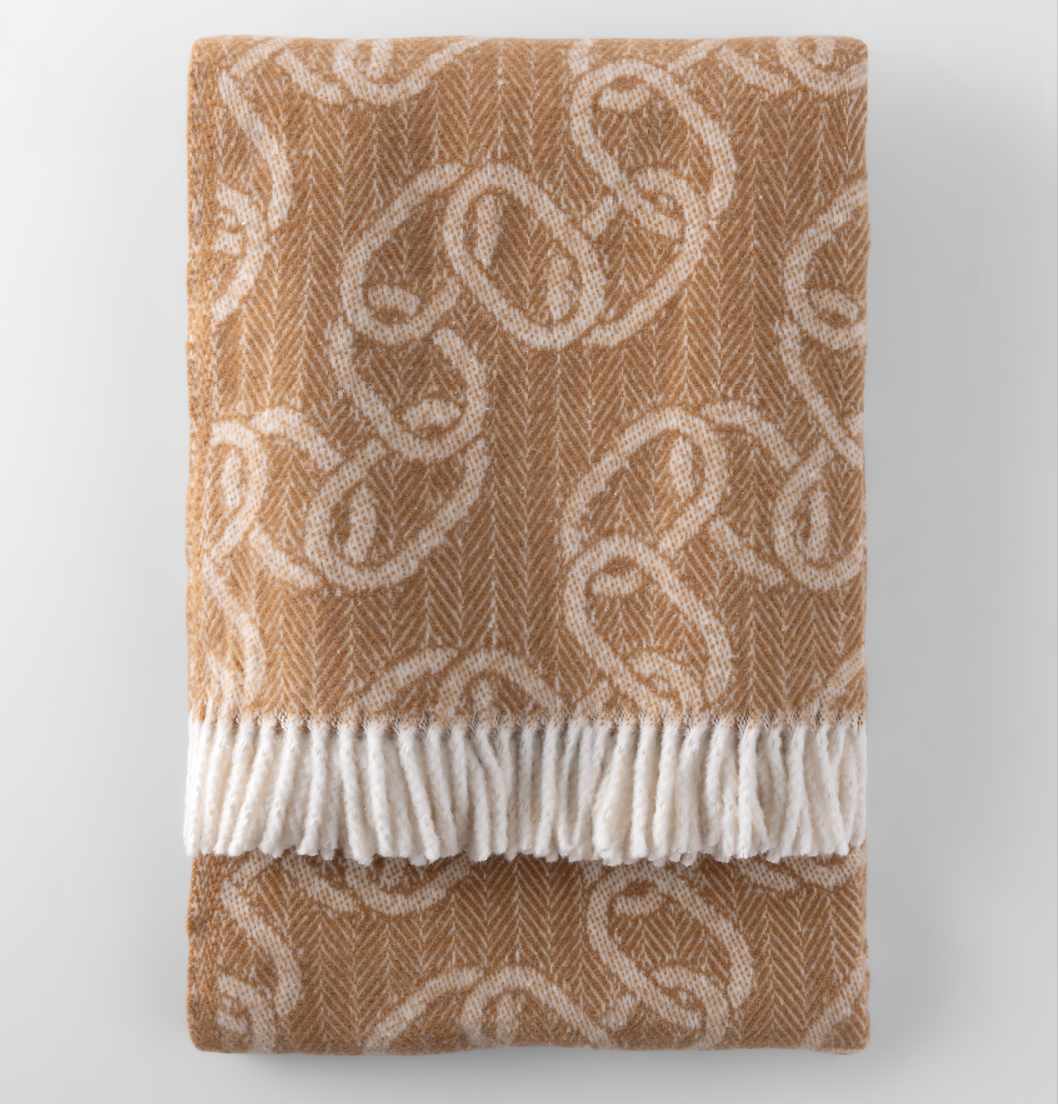 Plaid VDK Link Antique Gold