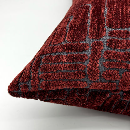 VDK Rebel Cushion Cherry Red 40x60cm