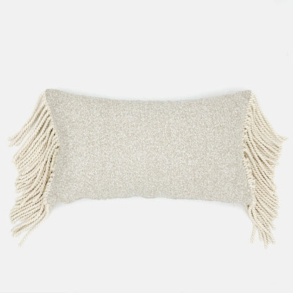 VDK Tokio Nights Cushion Beige TSL White 30x50