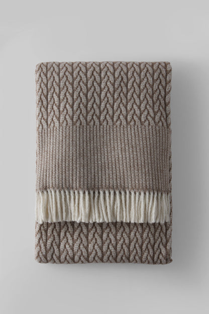 VDK OLYMPUS PLAID 140x180cm Brown