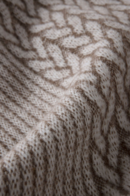 VDK OLYMPUS PLAID 140x180cm Brown