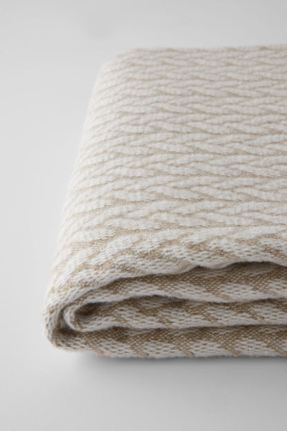 VDK OLYMPUS PLAID 140x180cm Cinnamon