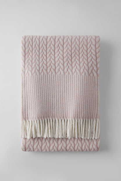 VDK OLYMPUS PLAID 140x180cm Dusty rose