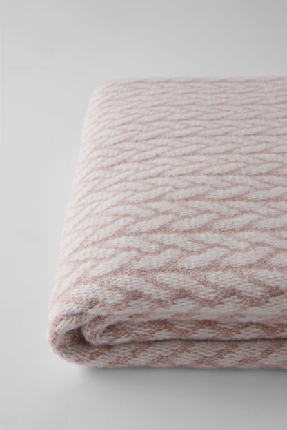 VDK OLYMPUS PLAID 140x180cm Dusty rose