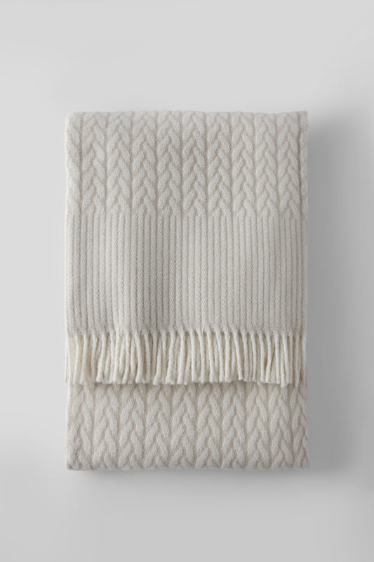 VDK OLYMPUS PLAID 140x180cm Linen