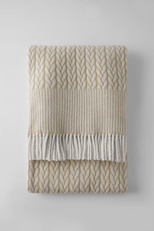 VDK OLYMPUS PLAID 140x180cm Stone