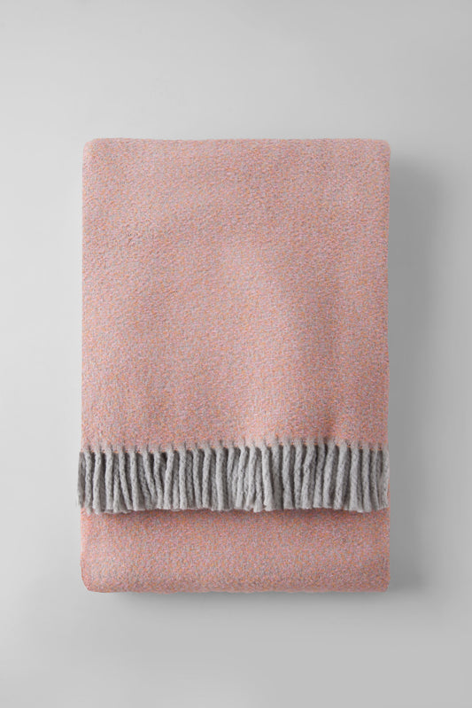 VDK RENNES PLAID 140x180 Terra Coral