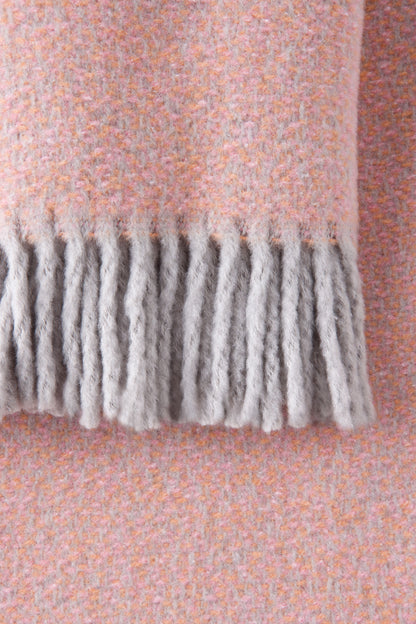 VDK RENNES PLAID 140x180 Terra Coral