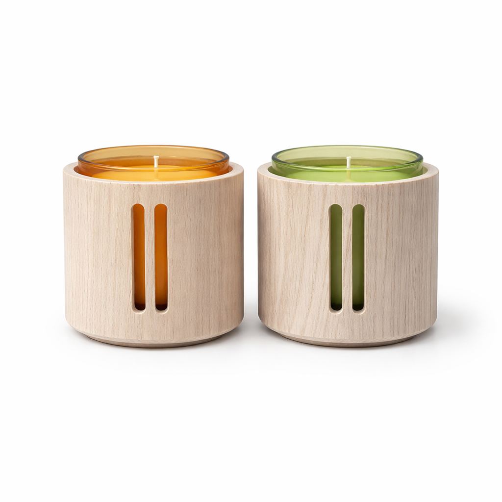 VDK SCENTED Candle SM White TG