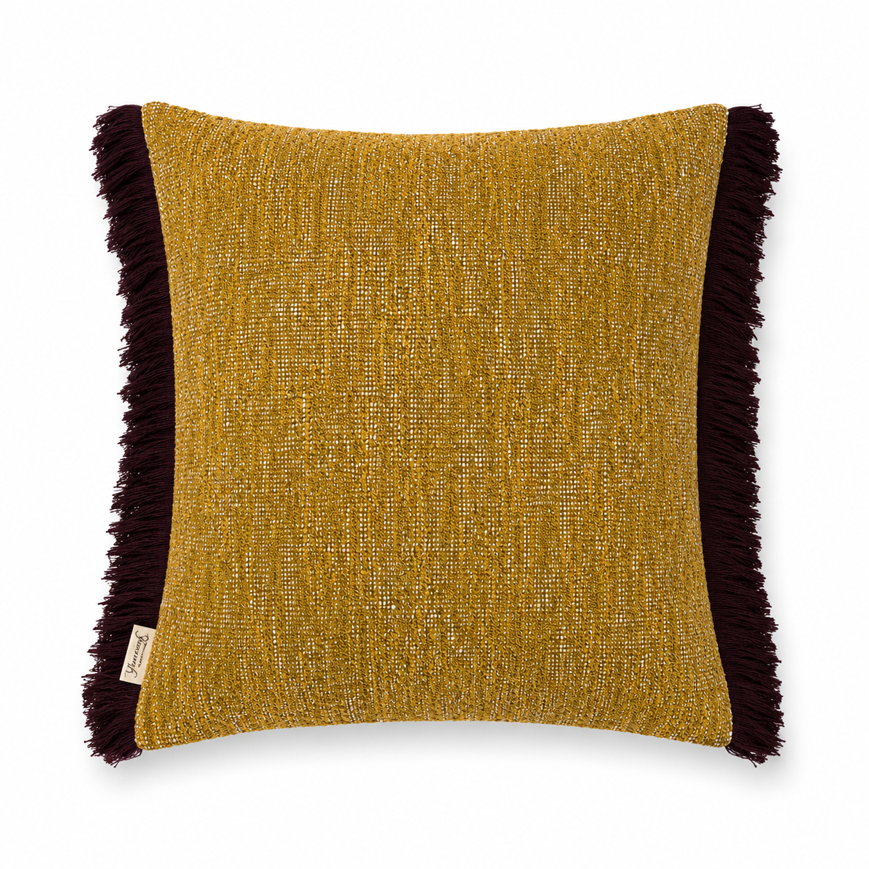 Kussen VDK Montaigne Gold FRZL aubergine 50
