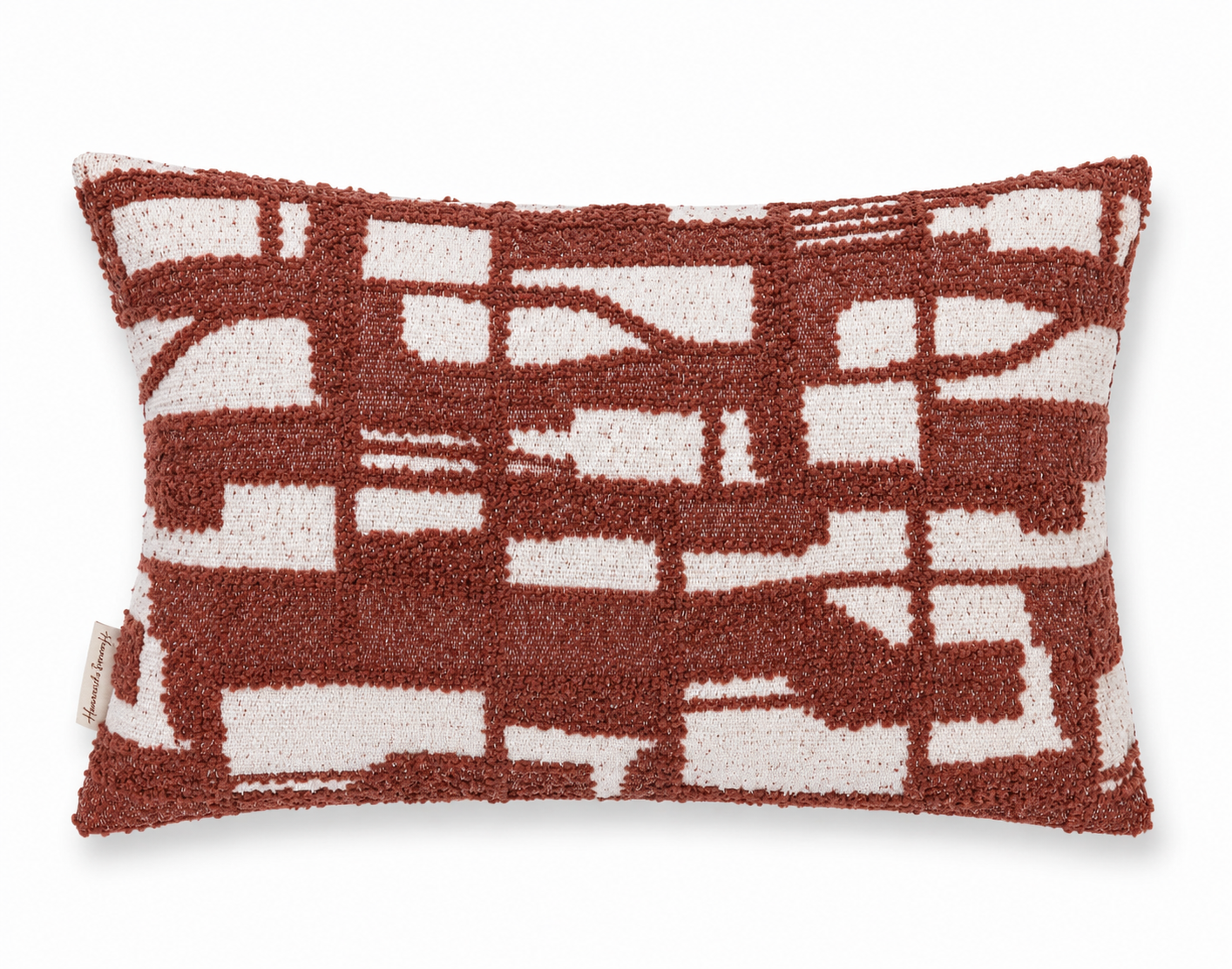 kussen VDK Woven Earth Brick Red 40x60