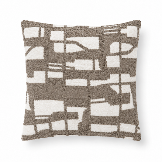 Kussen VDK Woven Earth Taupe 50x50