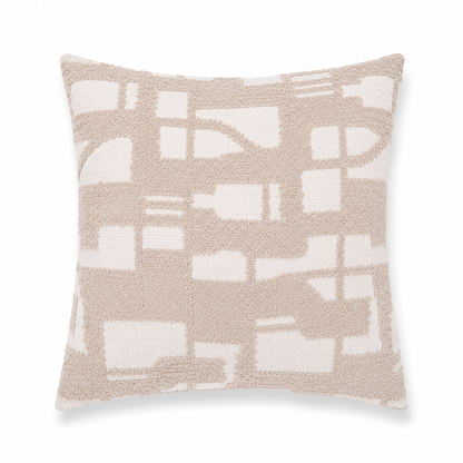 Kussen VDK Woven earth Ice White 50x50