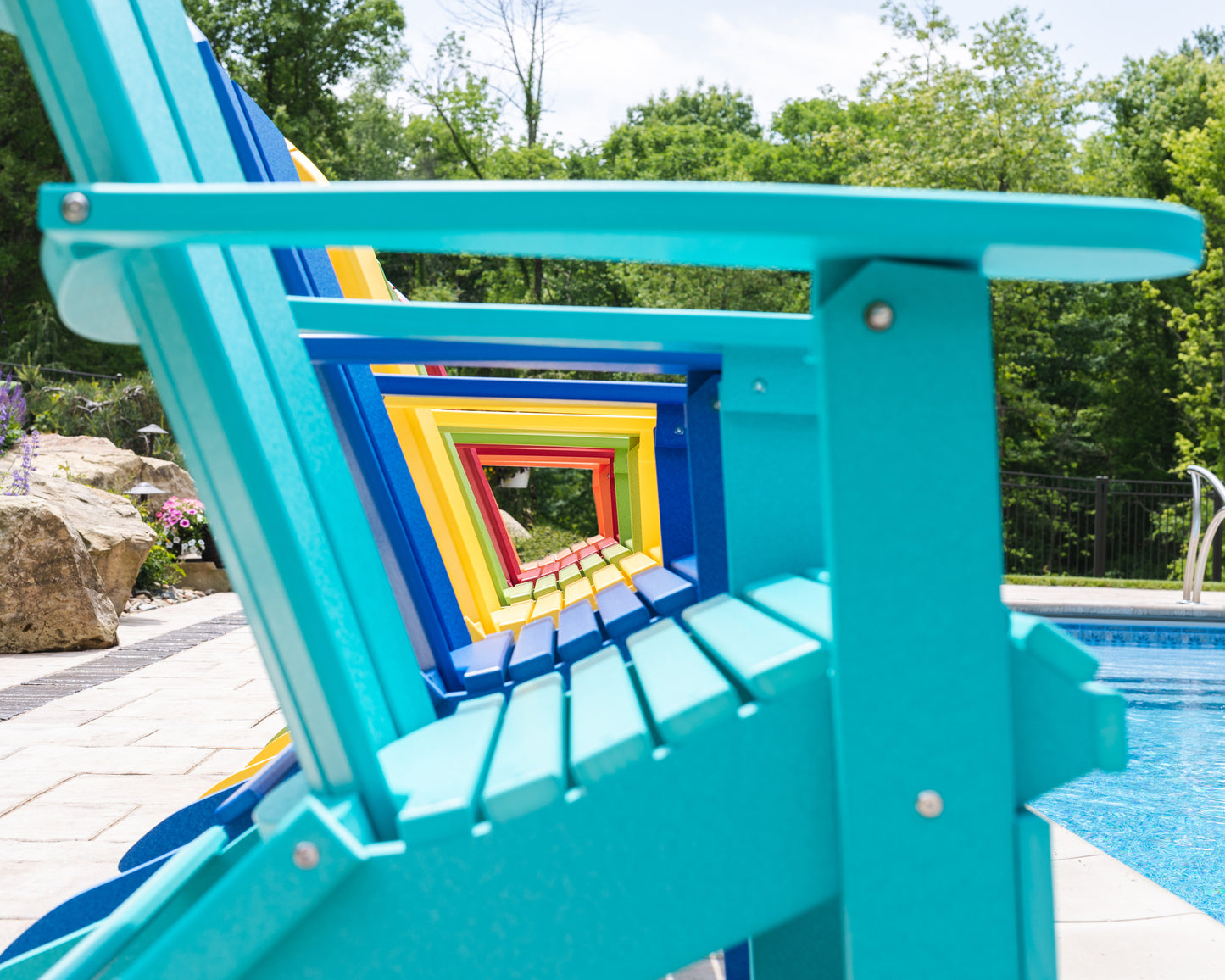 Comfo Back Folding Adirondack